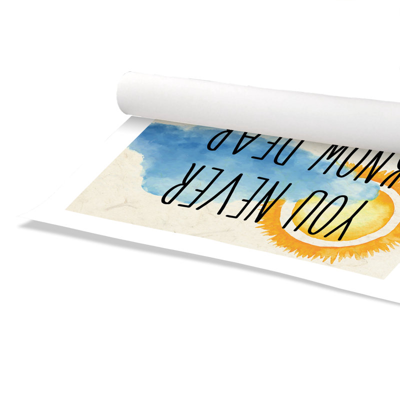 Impression sur papier Sunshine C, H 36 po x l 24 po x P 1 po, Papier
