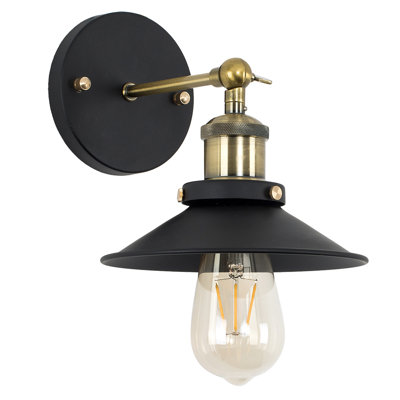 Harris Glass Armed Sconce