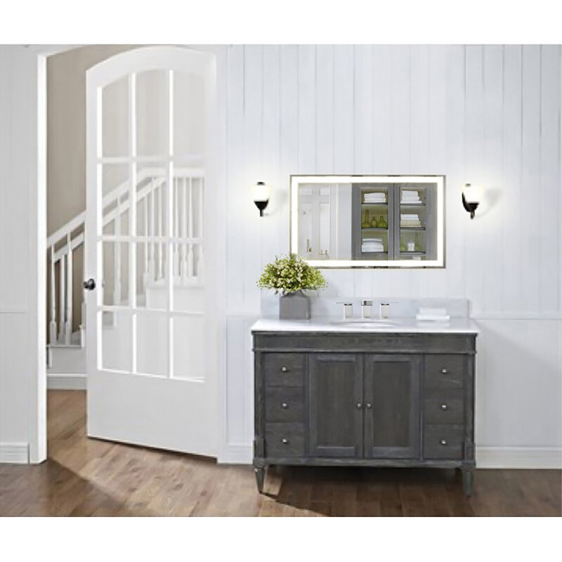 Abbotsford Flat Wall Mirror, 20" x 30"