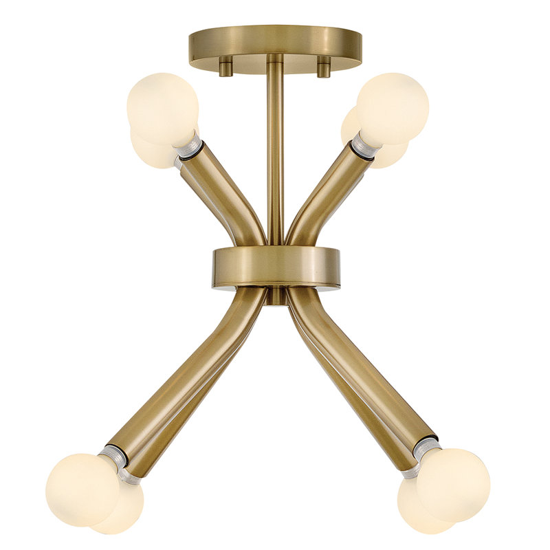  Petit luminaire suspendu Axton, Doré