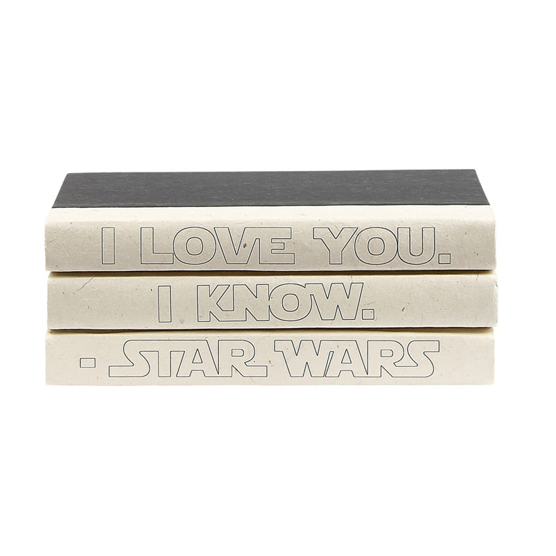 Quote Entertainment Decorative Book