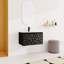 Meuble-lavabo moderne avec lavabo en céramique
