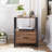 Auxter Steel Piece Bedroom Set-1458178418-1458178312