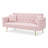 Thomias 71.01 " Velvet Convertible Sofa-1193002205