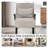 Convertible Sofa Bed Sleeper Chair, Single Person Chaise Lounge Couch W/ Pillow, Foldable Sofa Arm Chair W/ 6 Angles Adjustable Backrest, Folding Bed For Office Guest Room-1915139472