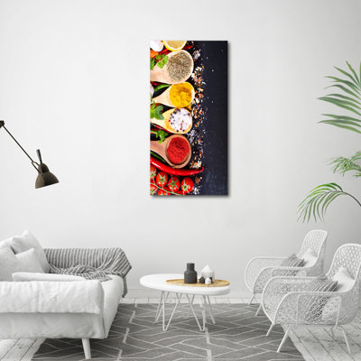 Spices - Wrapped Canvas Print