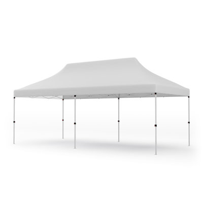 Tente de protection contre le soleil avec sac de transport bleu 10 x 20 pi Costway