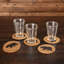 Dessous de verre en jute Wyatt