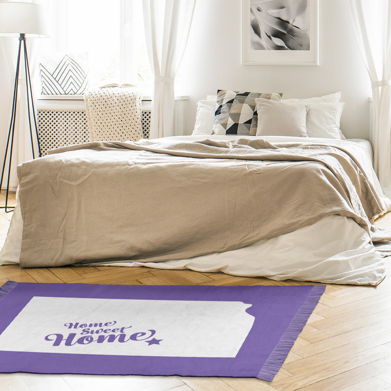 Tapis de zone mauve wichita the home
