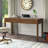 Hollander 60"W Solid Wood Large Desk, Contemporary Style with Keyboard Tray and 2 Drawers-1688886891