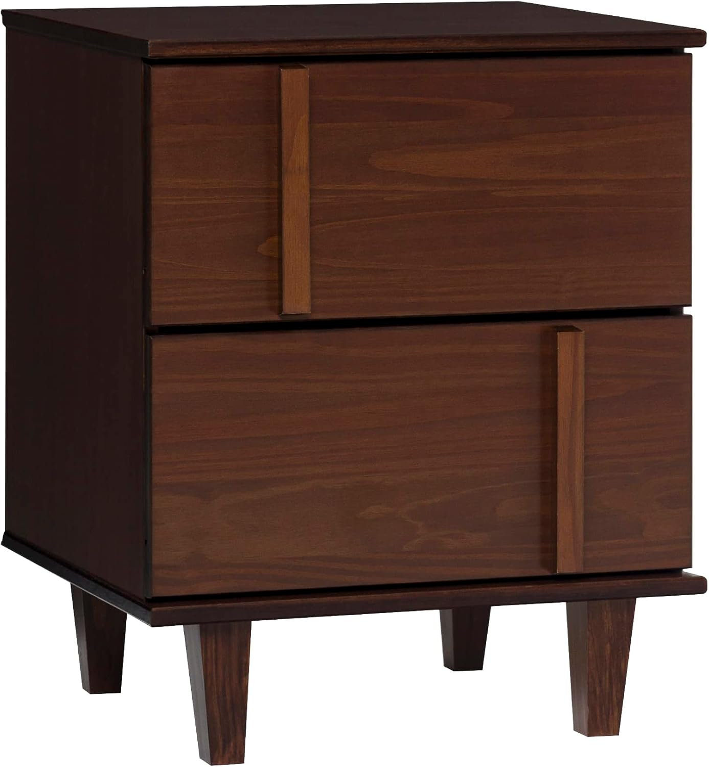 Corrigan Studio® Modern Detail Drawer Solid Wood Bedside Table | Wayfair
