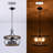Muradif Gracie Oaks Farmhouse Drum Dining Room Wood Chandelier, 5-Light Kitchen Island Light Fixture for Entryway-803015464-769678595