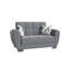 Causeuse convertible rembourrée avec rangement en polyester
