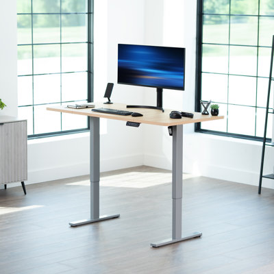 VIVO Electric 60” x 30” Stand Up Desk Workstation