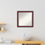 Miroir de salle de bain biseauté Carew
