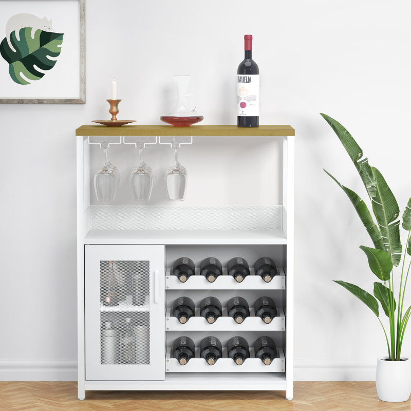 Wine Bottle Rack White