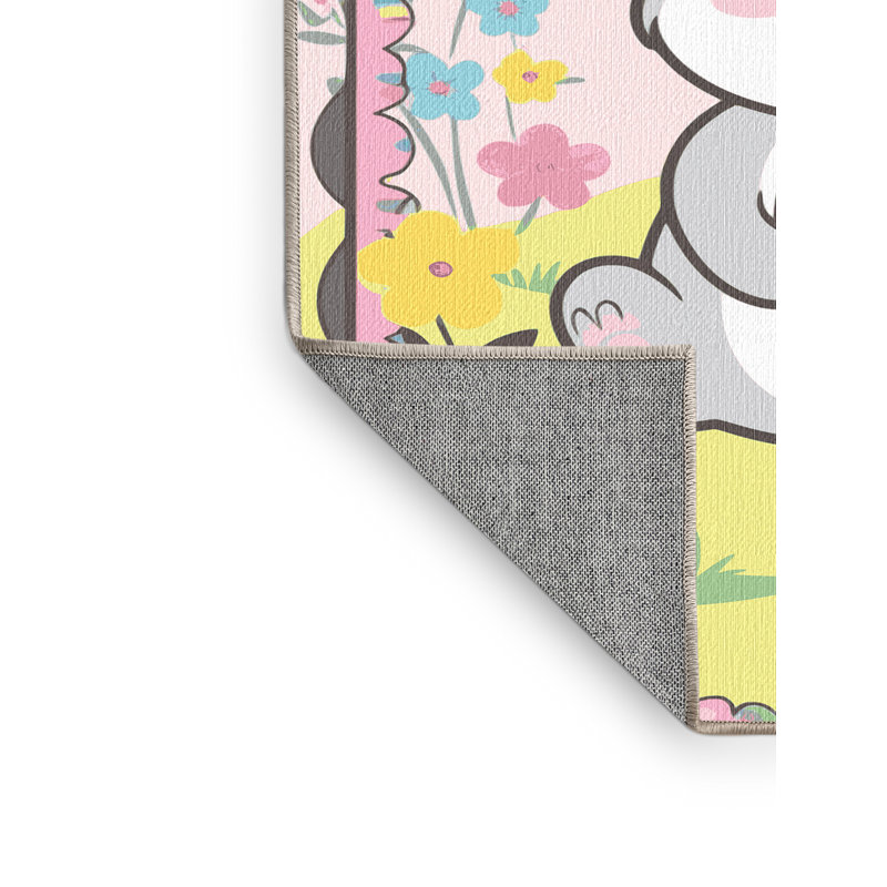 Le tapis des Fêtes de Pâques Printemps Aisle®, Rectangle 7 pi x 9 pi