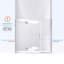 DreamLine Unidoor-X 62,5 - l 63 po x H 72 po sans cadre porte de douche à charnière en bronze huilé - installation à gauche-17781439-39762310-122614614