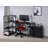 Ferro 2-Tier Shelf Writing Desk-2146226912
