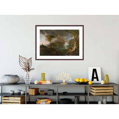 A Wild Scene by Thomas Cole -Framed Giclee Print