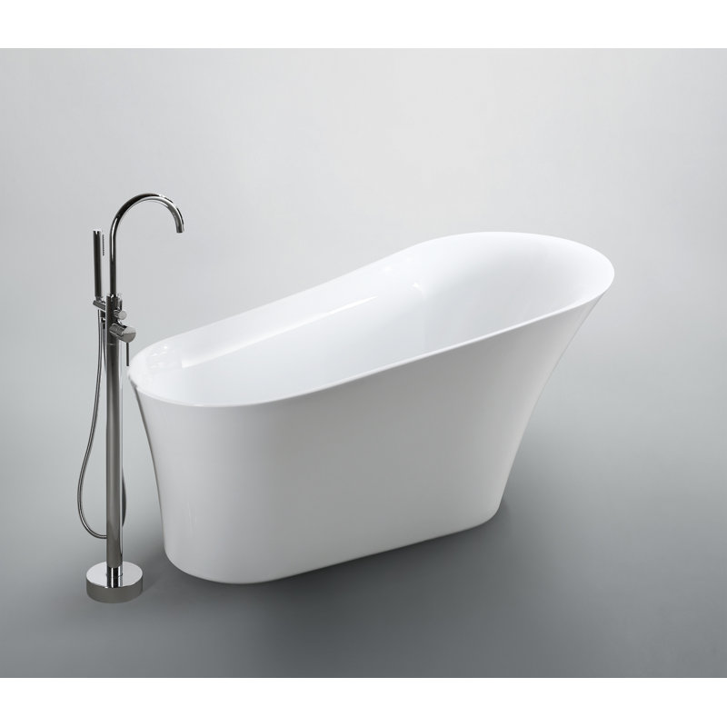 Toulouse 67'' x 32'' Soaking Acrylic Bathtub