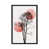 Black Floater Framed
