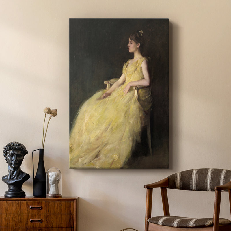 Impression de portrait rétro CXI - galerie Cavas sur mesure, H 12 po x l 8 po