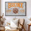 «Bronx NY Basketball Canvas Print»-32127108