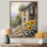 Dorathy Sunflowers At The Grain Mill II - Art mural tournesols