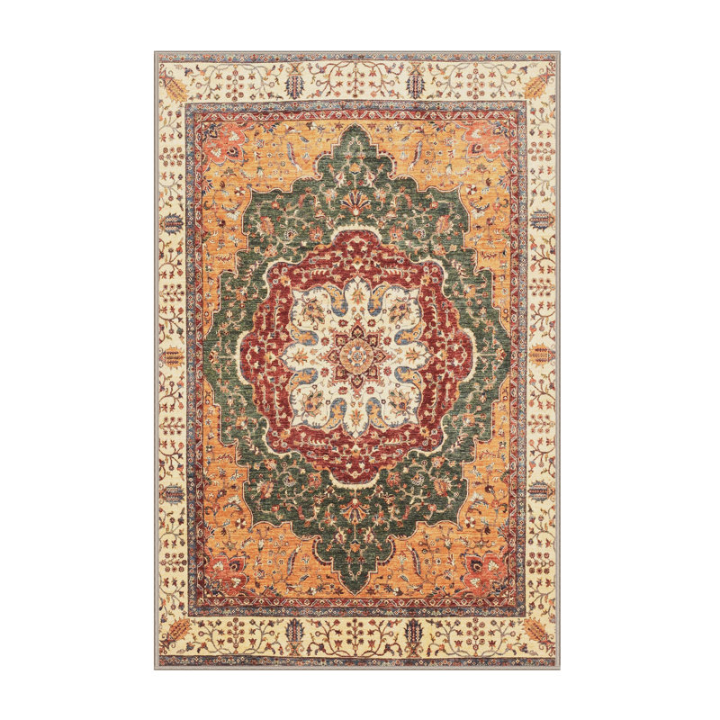 Abstract Indoor Rug, Rectangle 2' x 3'