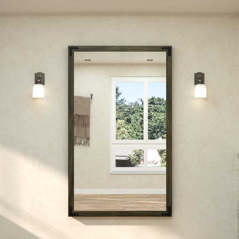 Miroir Gwenneth, 60 po x 36 po, Noir