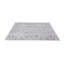 Wool Floral Area Rug in Gray-1621558096