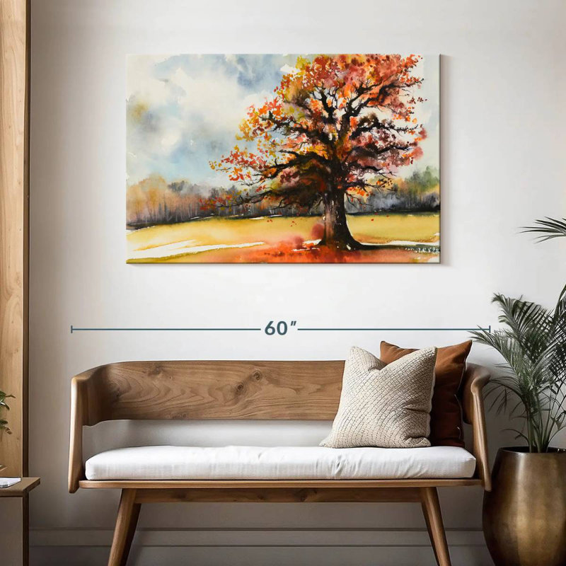 Harnek Stunning Oak Tree, 30" H x 45" W