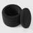 Bayville 16" Tall Sherpa Round Ottoman With Storage-2130579336