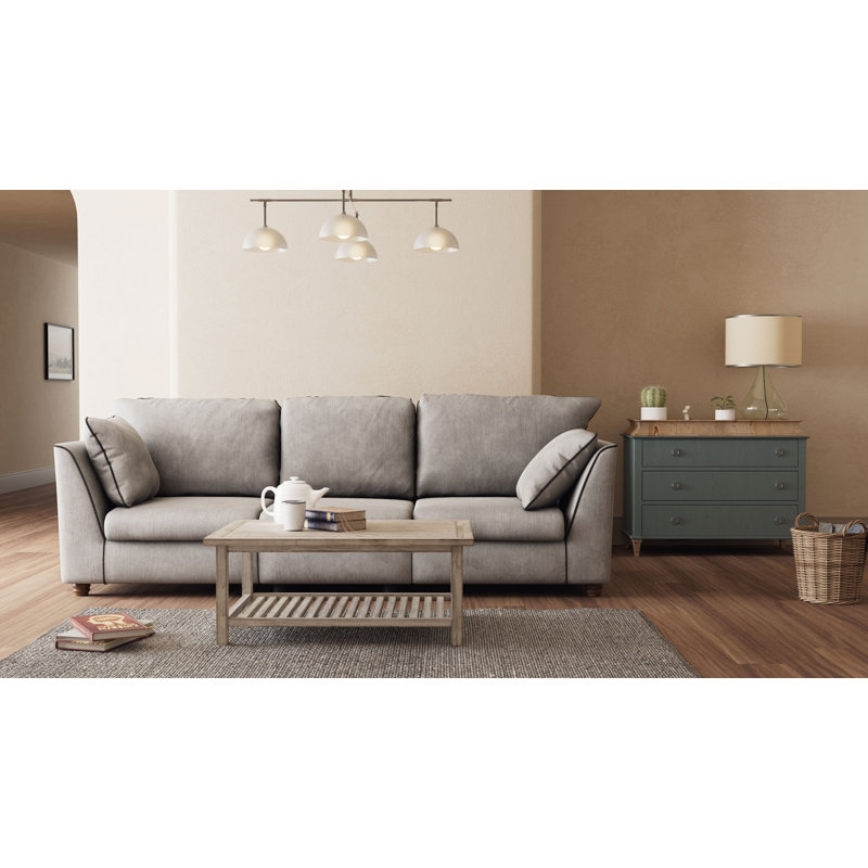 Milan 3 Seater Chenille Sofa, Green