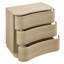 Commode compacte incurvée à 3 tiroirs Mirae-116933203