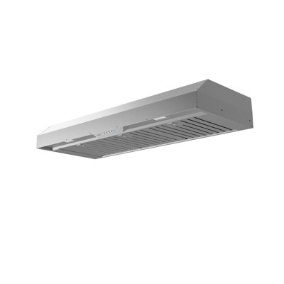 Core Zephyr 48" 600 CFM Insert Range Hood with LED Lights in Stainless Steel