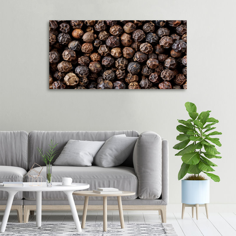 Grains Of Pepper - Wrapped Canvas Print