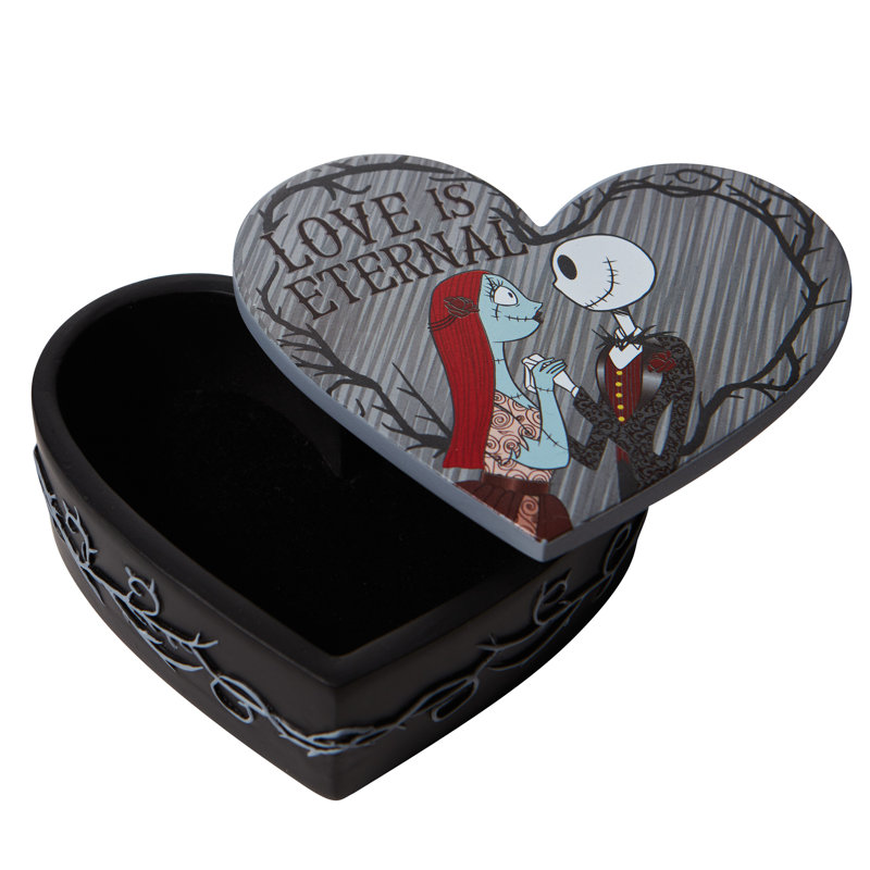 Figurine Disney en vitrine Jack and Sally