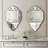 Wall Mirror Venetian-Inspired Heart-Shaped-1039330442