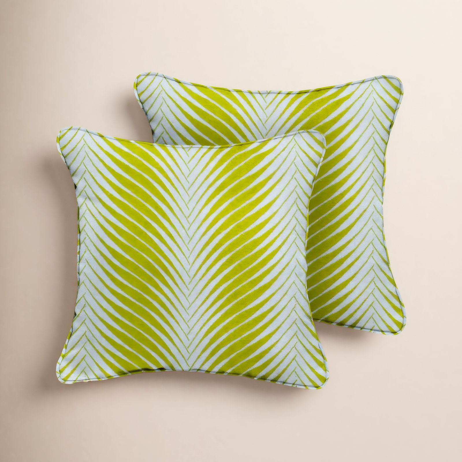 Adeli Sunbrella® Indoor/Outdoor Throw Pillow, Green, 16" x 16"