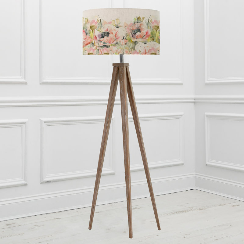 Papavera 158cm Brown Tripod Floor Lamp