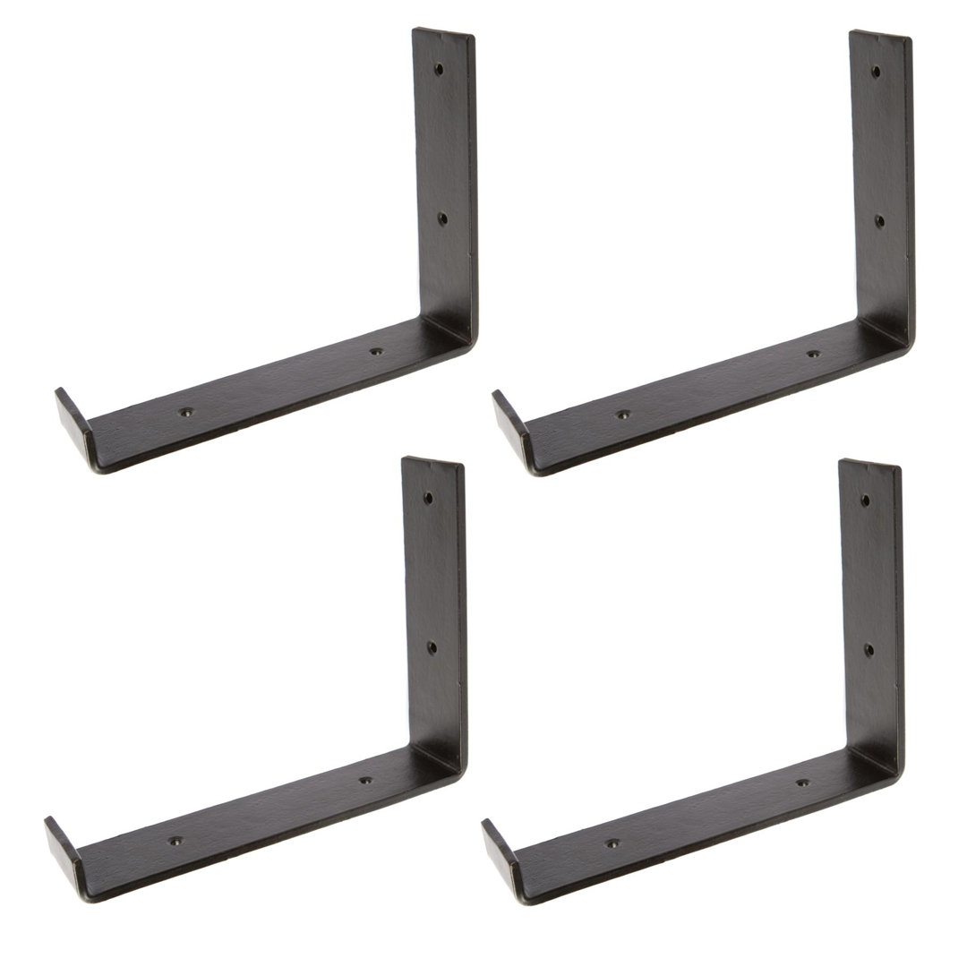 Hammer & Tongs - Scaffold Board Iron Shelf Bracket - D235mm