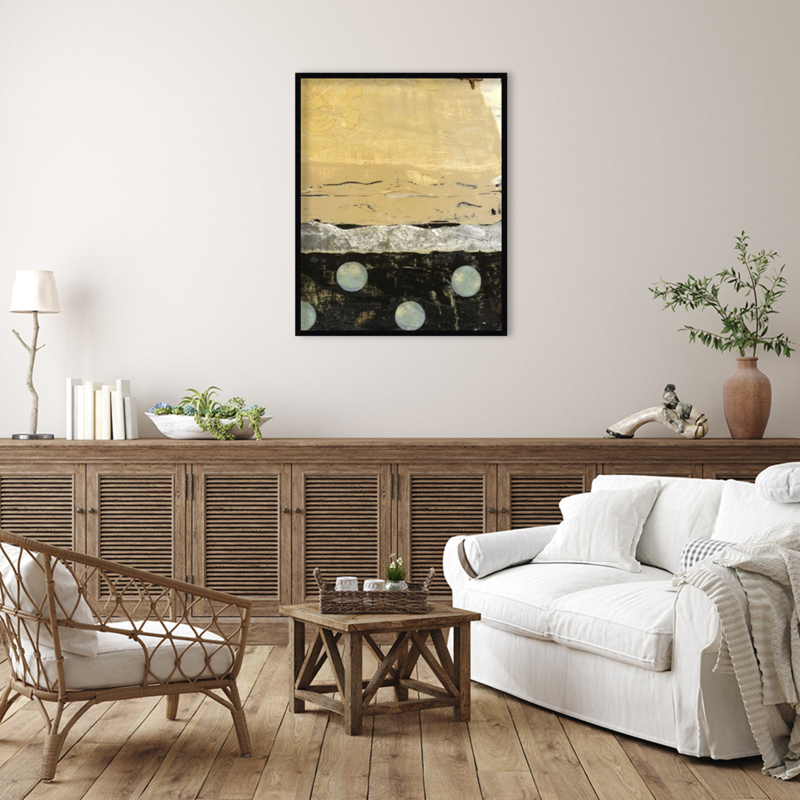 Dirty Weather II Print by Natalie Avondet, 41" H x 33" W, Black