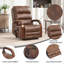 Fauteuil inclinable électrique à deux moteurs Power Brown-1103547826