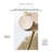 Modern style ironwork round disc wall decoration