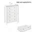 Commode 5 tiroirs Modern, commode 5 tiroirs-621094403