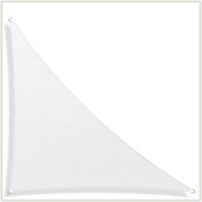 Toile d'ombrage triangulaire droite personnalisable ColorTree - durable et résistante aux rayons UV