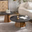 Table basse ronde en bois