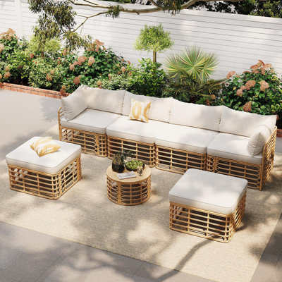 7 Pieces Outdoor Patio Furniture